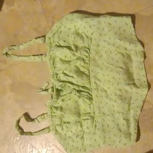 Areopostal cropped spaghetti strap top size small